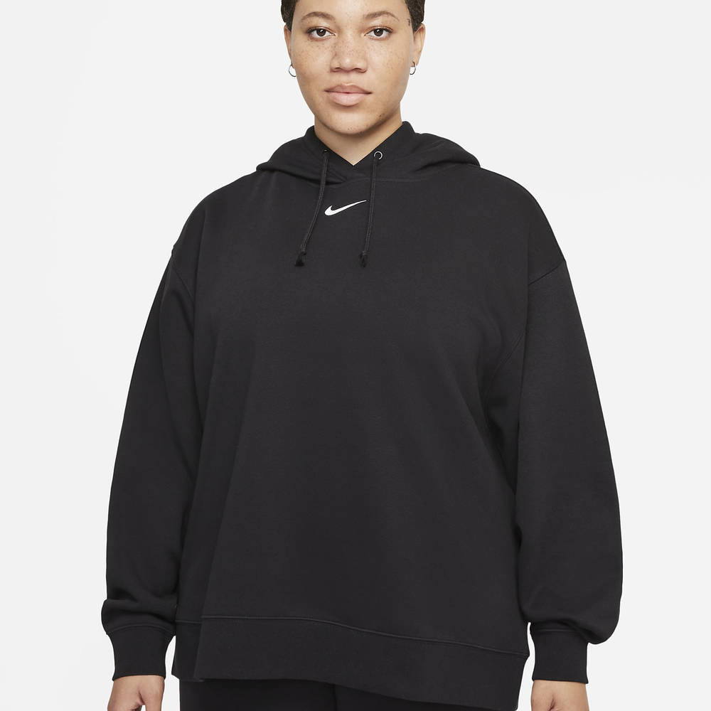 Nike Sportswear Collection Essentials Oversized Fleece Hoodie (Plus ...