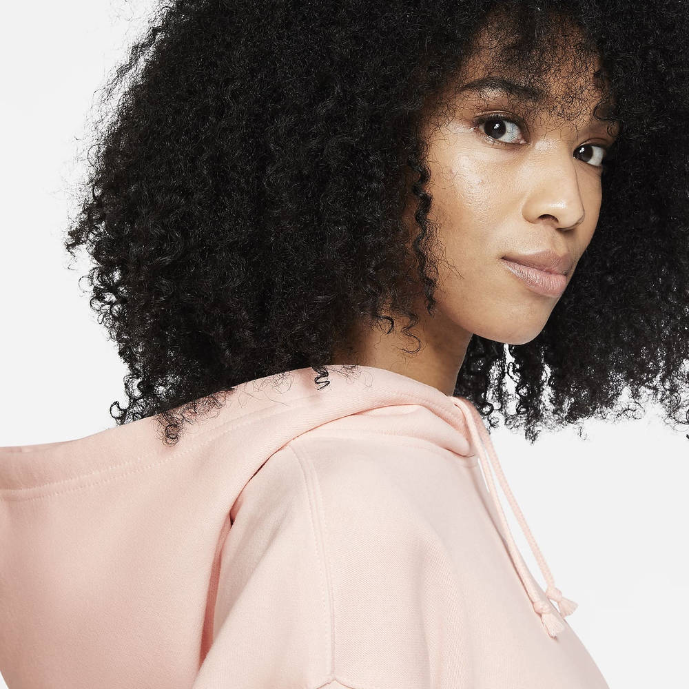 Nike Sportswear Essential Collection Oversized Fleece Hoodie Pale