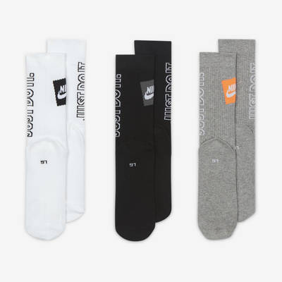 Nike Sportswear Everyday Essential Crew Socks DA2583-903 Back
