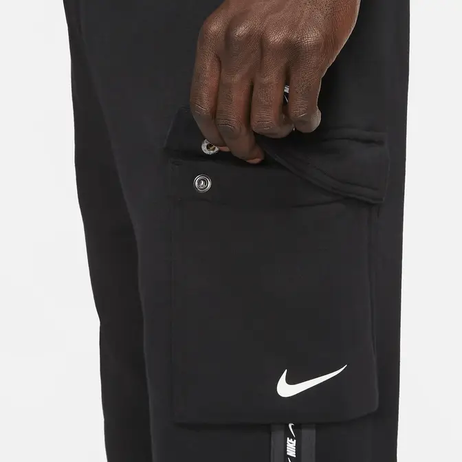 Nike Sportswear Fleece Logo Tape Cargo Trousers | Where To Buy | DM4680 ...