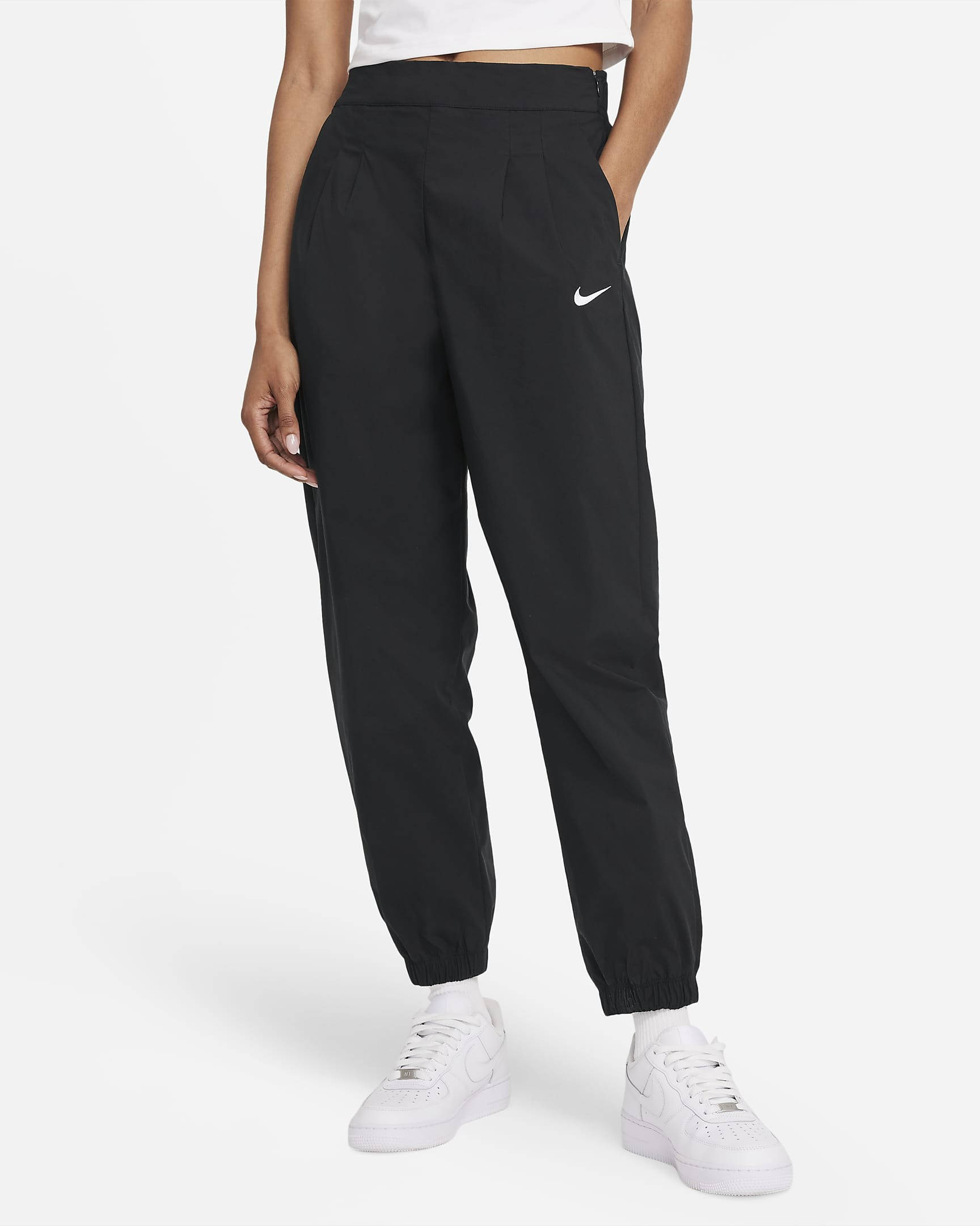 Nike Sportswear Icon Clash Trousers - Black | The Sole Supplier