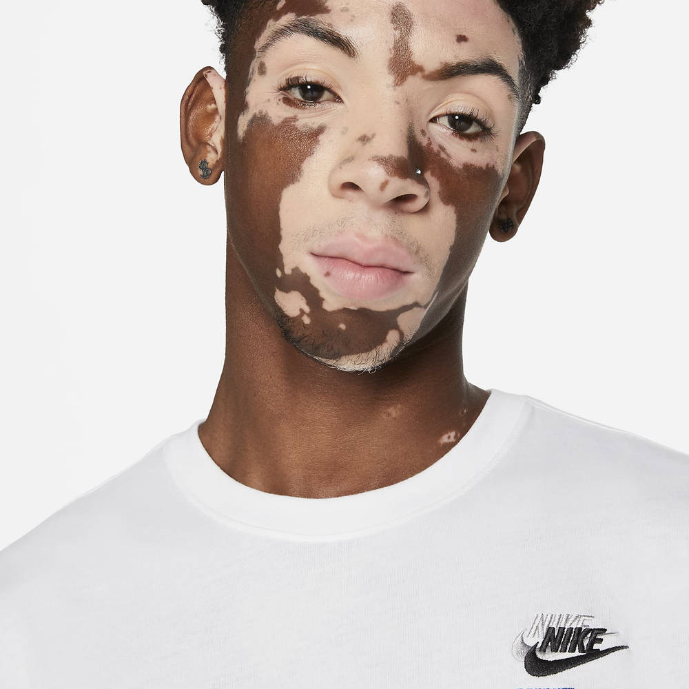 Nike Sportswear Layered Embroidered Futura Graphics T-Shirt - White | The  Sole Supplier