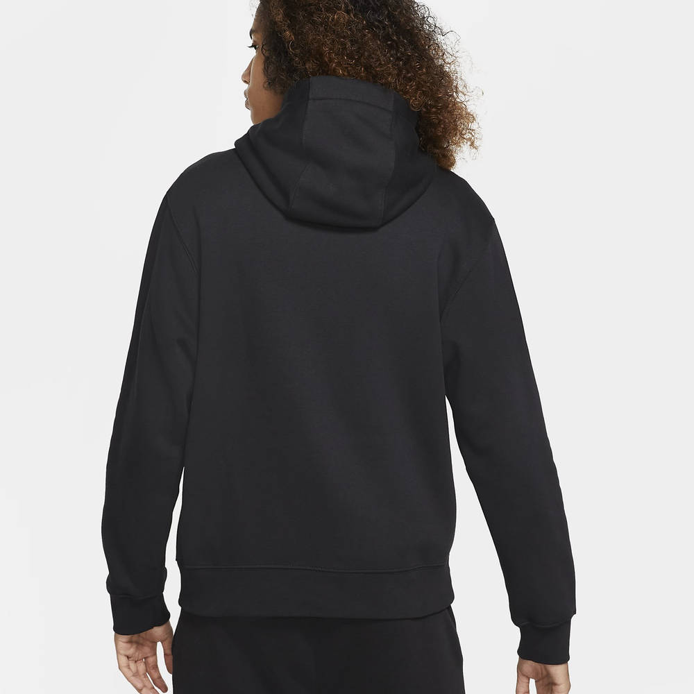 Nike Sportswear Multi Swoosh Graphic Fleece Hoodie - Black | The Sole ...