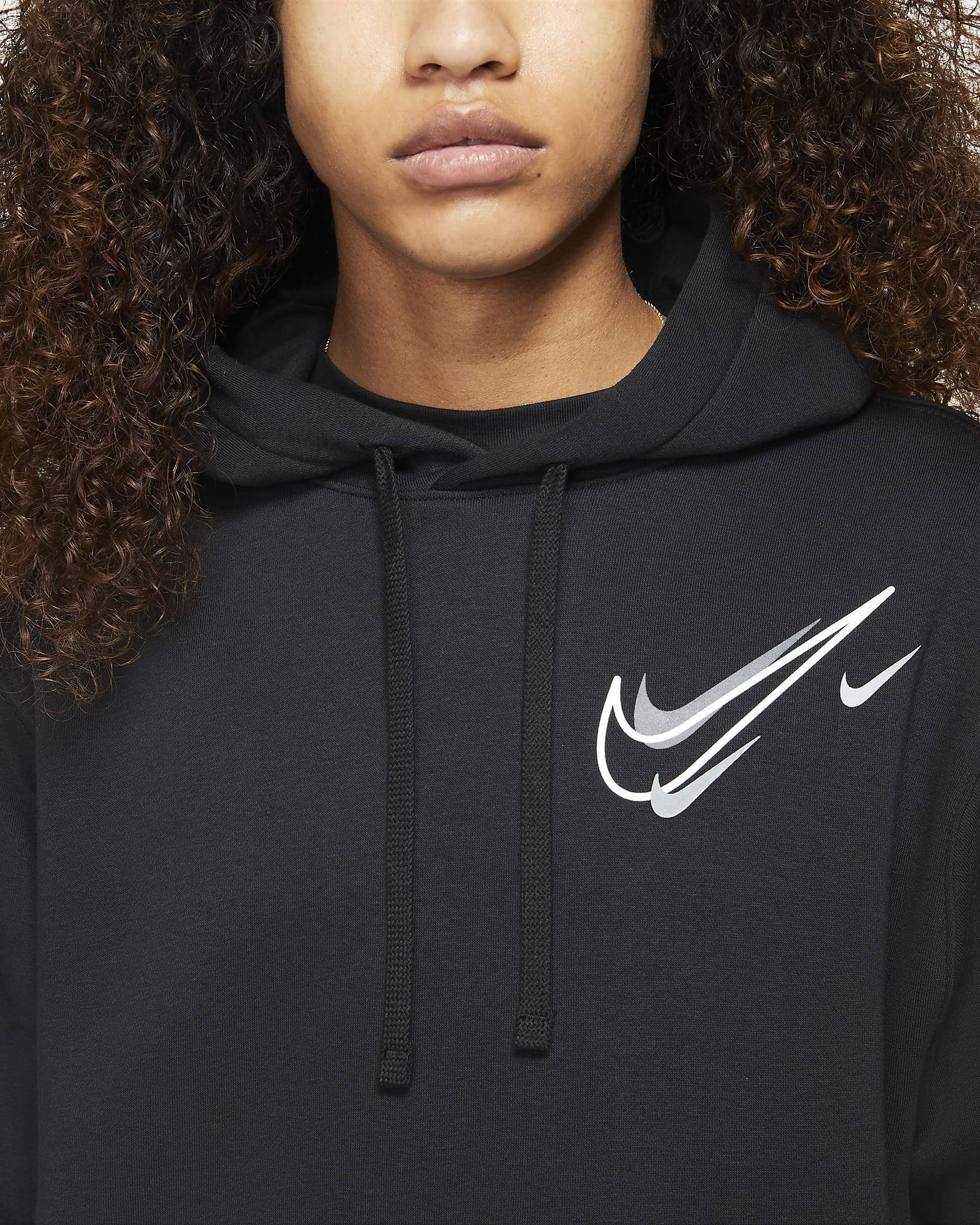 nike multiple swoosh hoodie