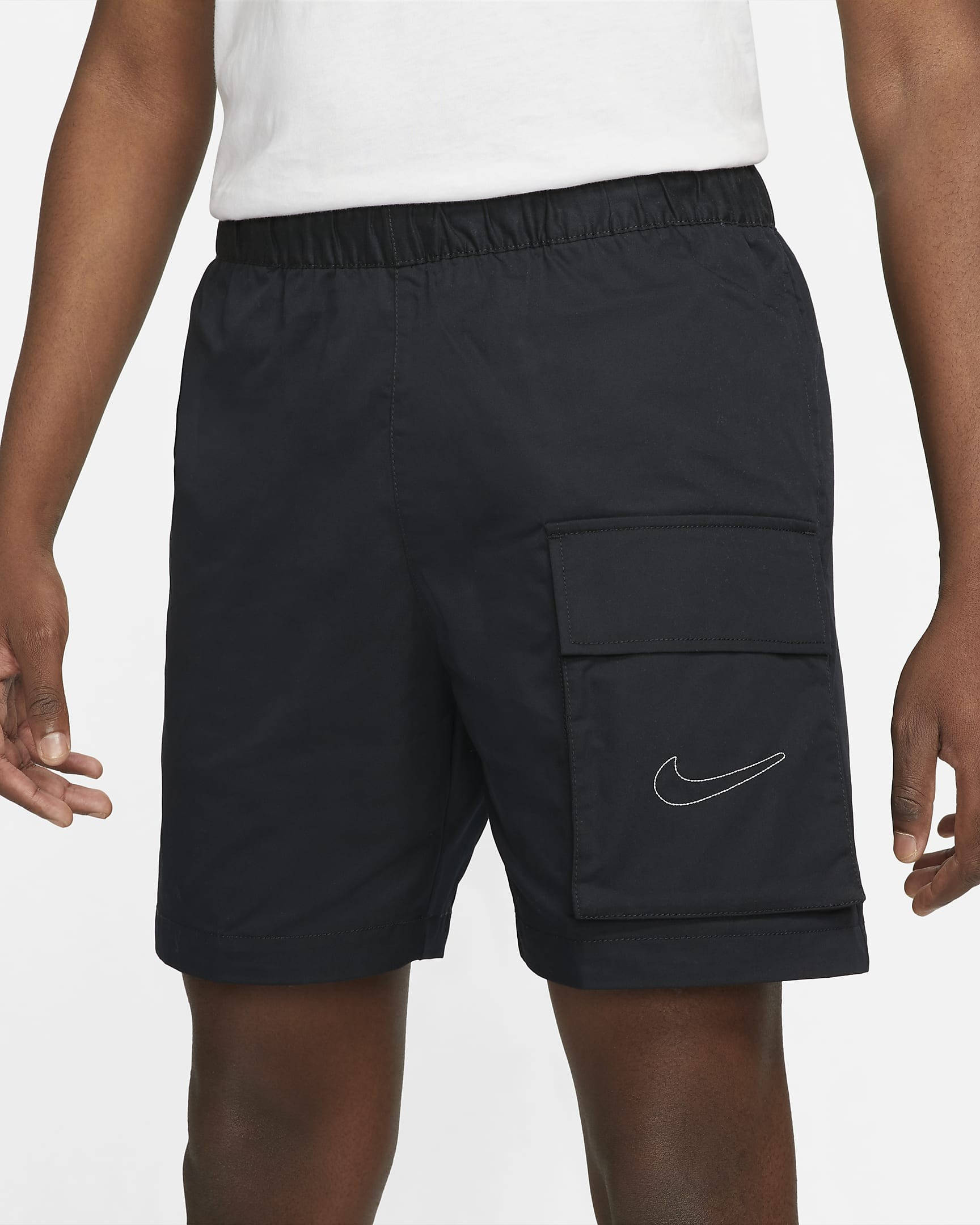 Nike Sportswear Twill Shorts - Black | The Sole Supplier