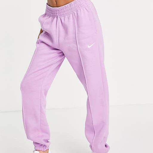 nike sweatpants purple