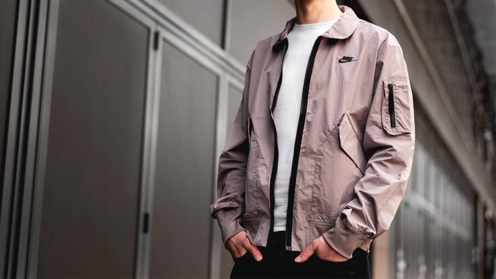 Add Some Mid-weight Style to Your Fits With This Nike Sportswear Premium Essentials Unlined Bomber Jacket