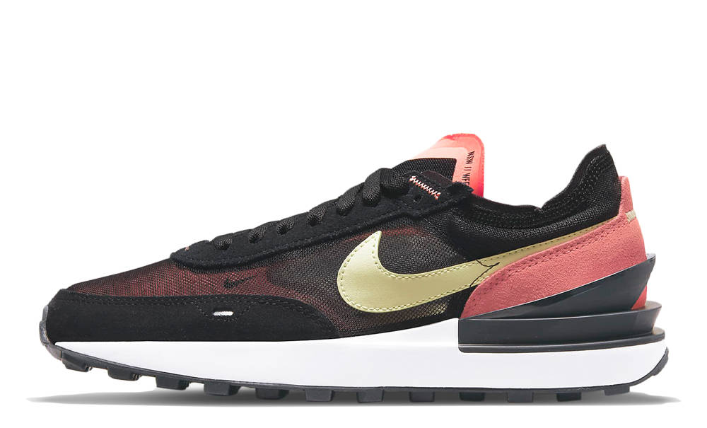 Nike Waffle One Black Crimson Bliss
