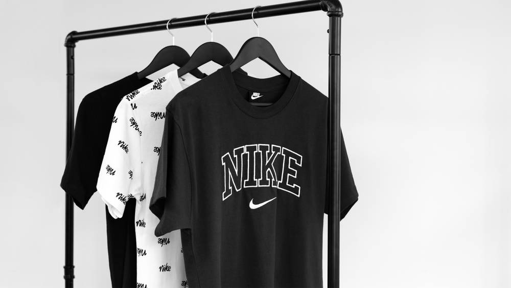 Image via The Sole Supplier Add Some Monochrome Style to Your Fits With One of These Three Black and White Nike Tees