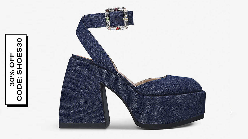 Nodaleto Bulla Sofia Denim Platform Sandals