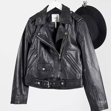 Object Real Leather Jacket