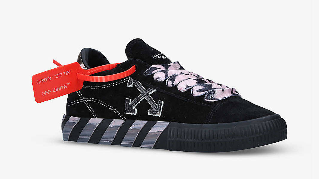 Off-White c-o Virgil Abloh Liquid Melt Vulcanized Black Front