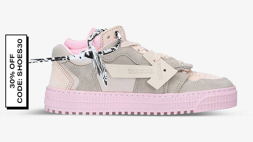 Off-White c-o Virgil Abloh Off-Court 3.0 Low-Top Pink Comb