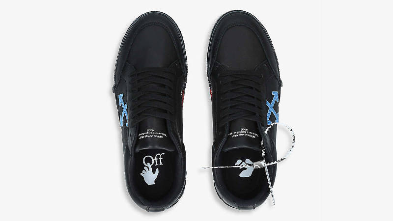 Off-White c/o Virgil Abloh Vulcanized Low Black Blue Middle