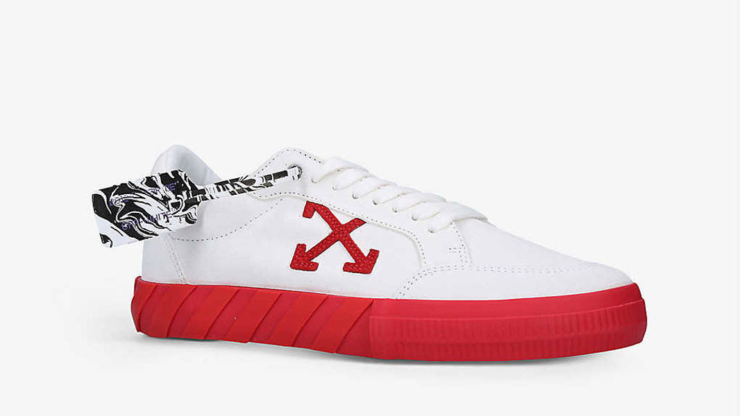 off white vulc low red
