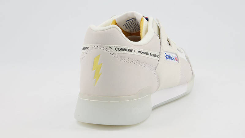 Offspring x Reebok Workout Beige Back