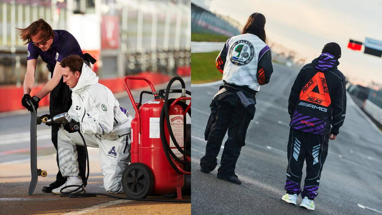 Put Your Fits in Pole Position With This Palace x Mercedes Collab