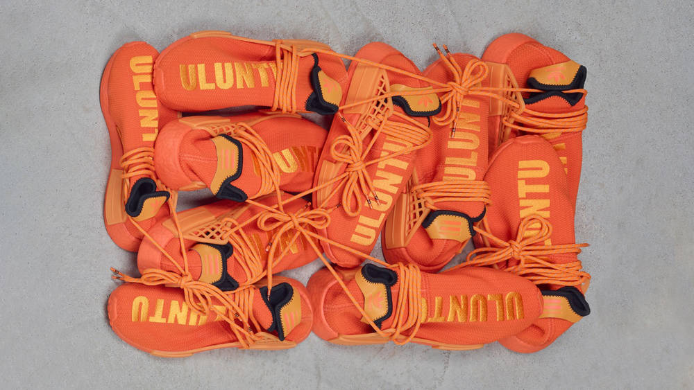 Pharrell Williams x adidas NMD Hu Orange