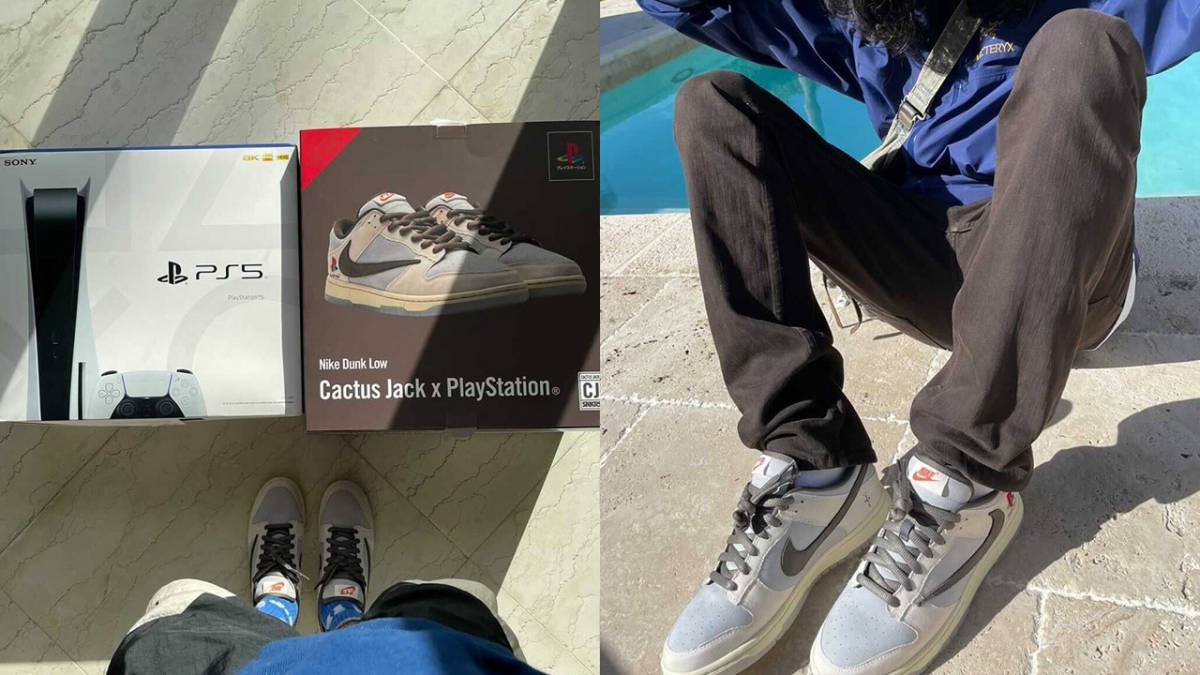 PlayStation x Travis Scott x Nike Dunk Lows Are Finally Being Sent Out to Raffle Winners | The 