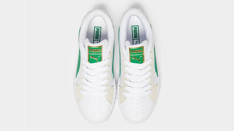 PUMA Cali Star White Beige Green
