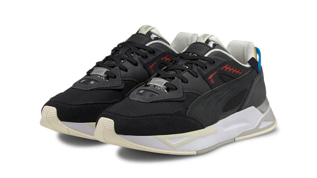 Puma Mirage Sport Black White Front