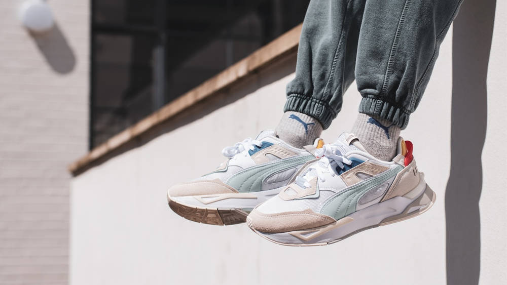 Image via The Sole Supplier Add Some Pastel Tones to Your Fits With These Puma Mirage Sport Sneakers
