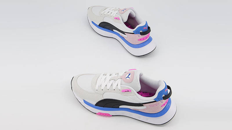 PUMA Wild Rider White Pink Lady