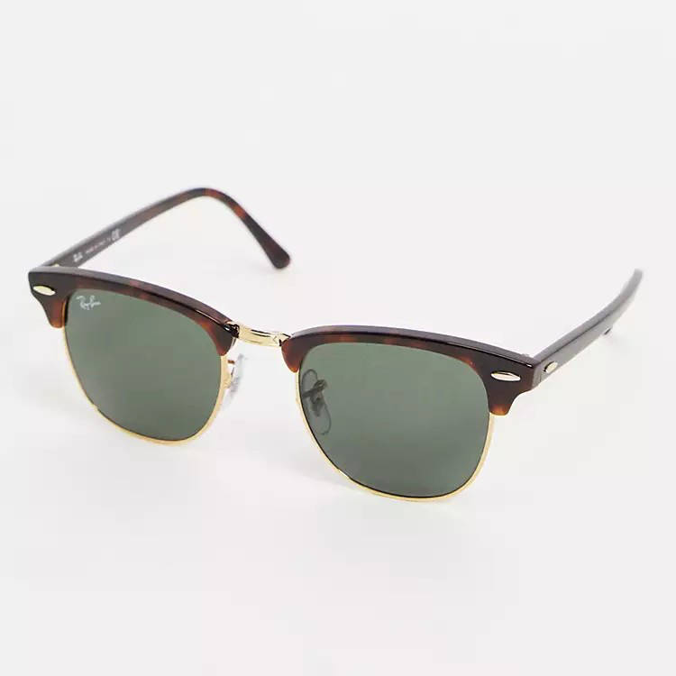 Ray-Ban Clubmaster Sunglasses Brown