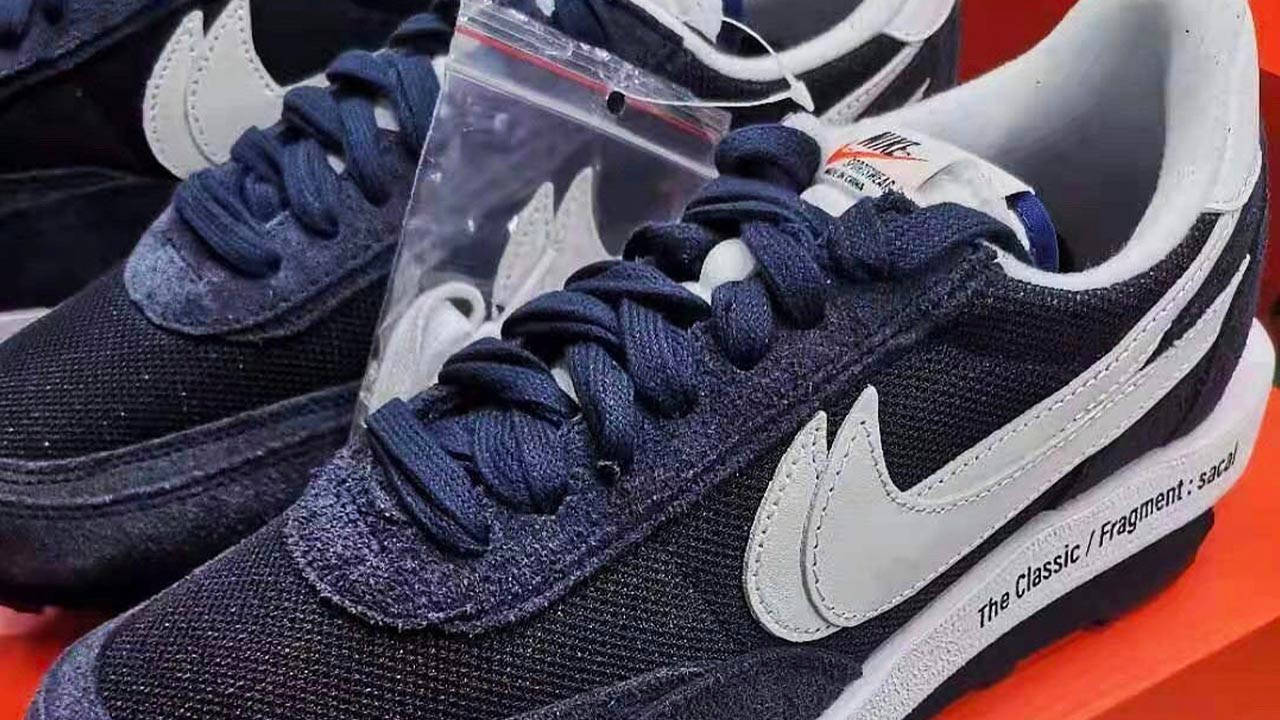 fragment design x sacai x Nike LDWaffle