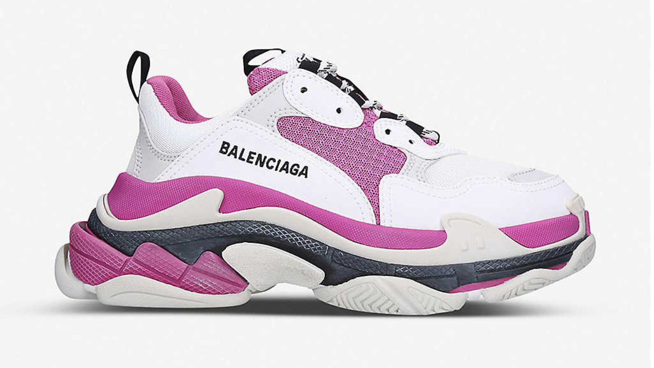 BALENCIAGA TRIPLE S PINK