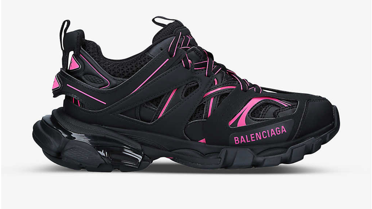 BALENCIAGA TRACK BLACK/PINK