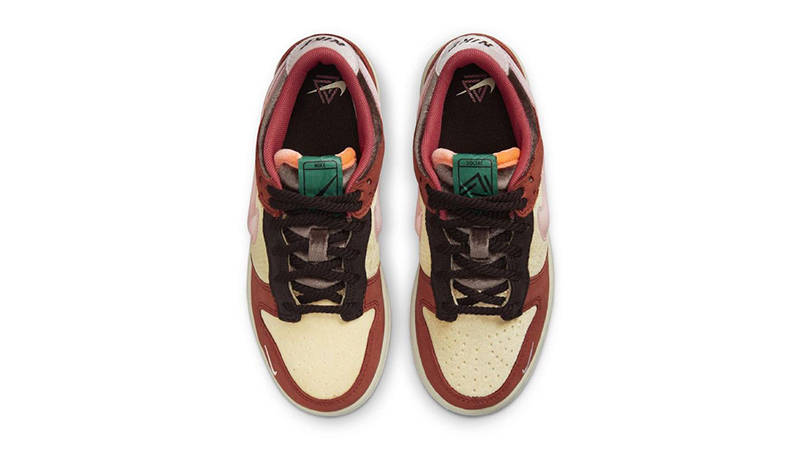 Social Status × Nike Dunk Low GS Brown Top