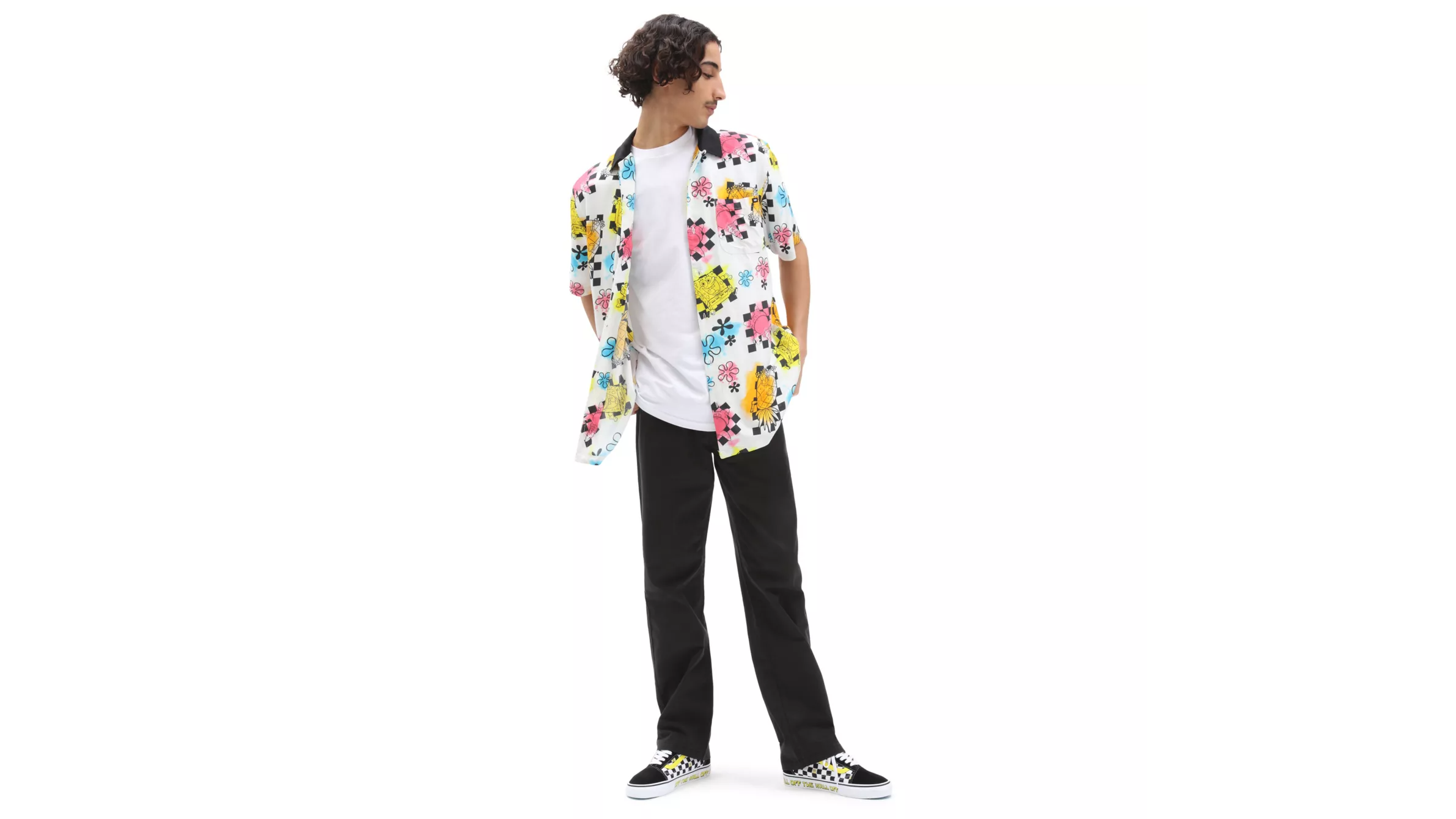 SpongeBob x Vans Air Brush Buttondown Shirt