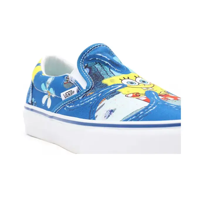 Spongebob vans clearance slip ons