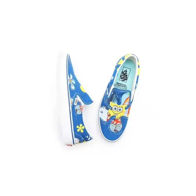 Spongebob vans slip on sale on