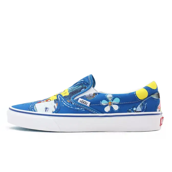 Vans slip on x on sale spongebob