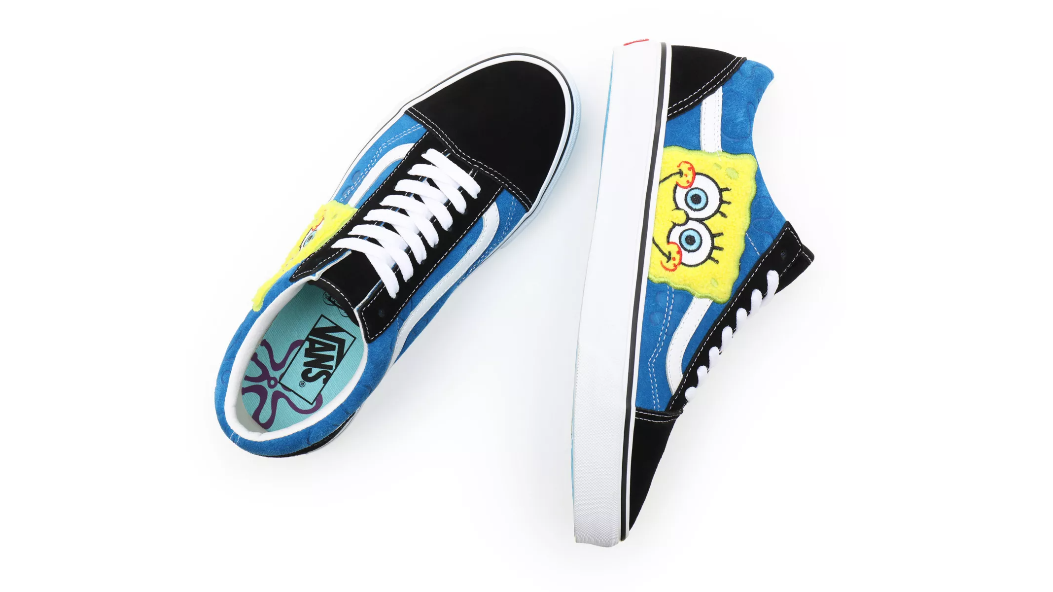 SpongeBob x Vans Old Skool Black Blue