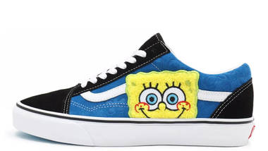 SpongeBob x Vans Old Skool Black Blue