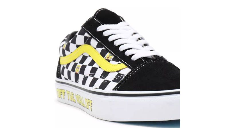 SpongeBob x Vans Old Skool Off The Wall Closeup
