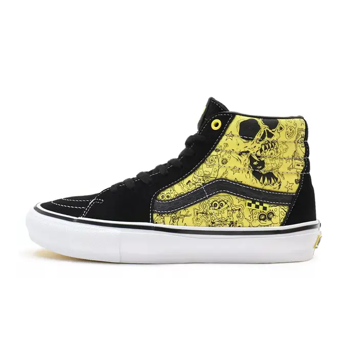 Spongebob vans hot sale sk8 hi