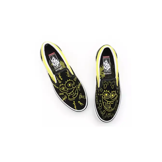 Slip on sale spongebob vans