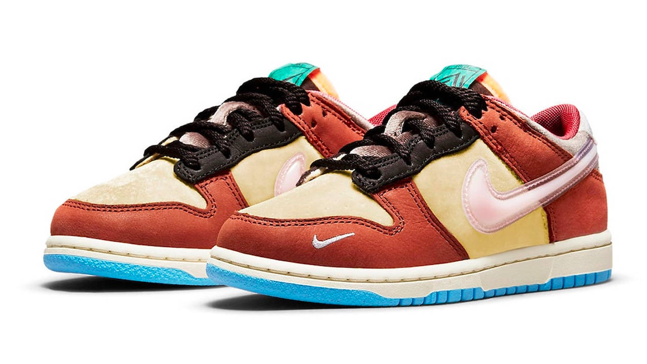 The Social Status x Nike Dunk Low Collab Is Inspired by School Milk Cartons