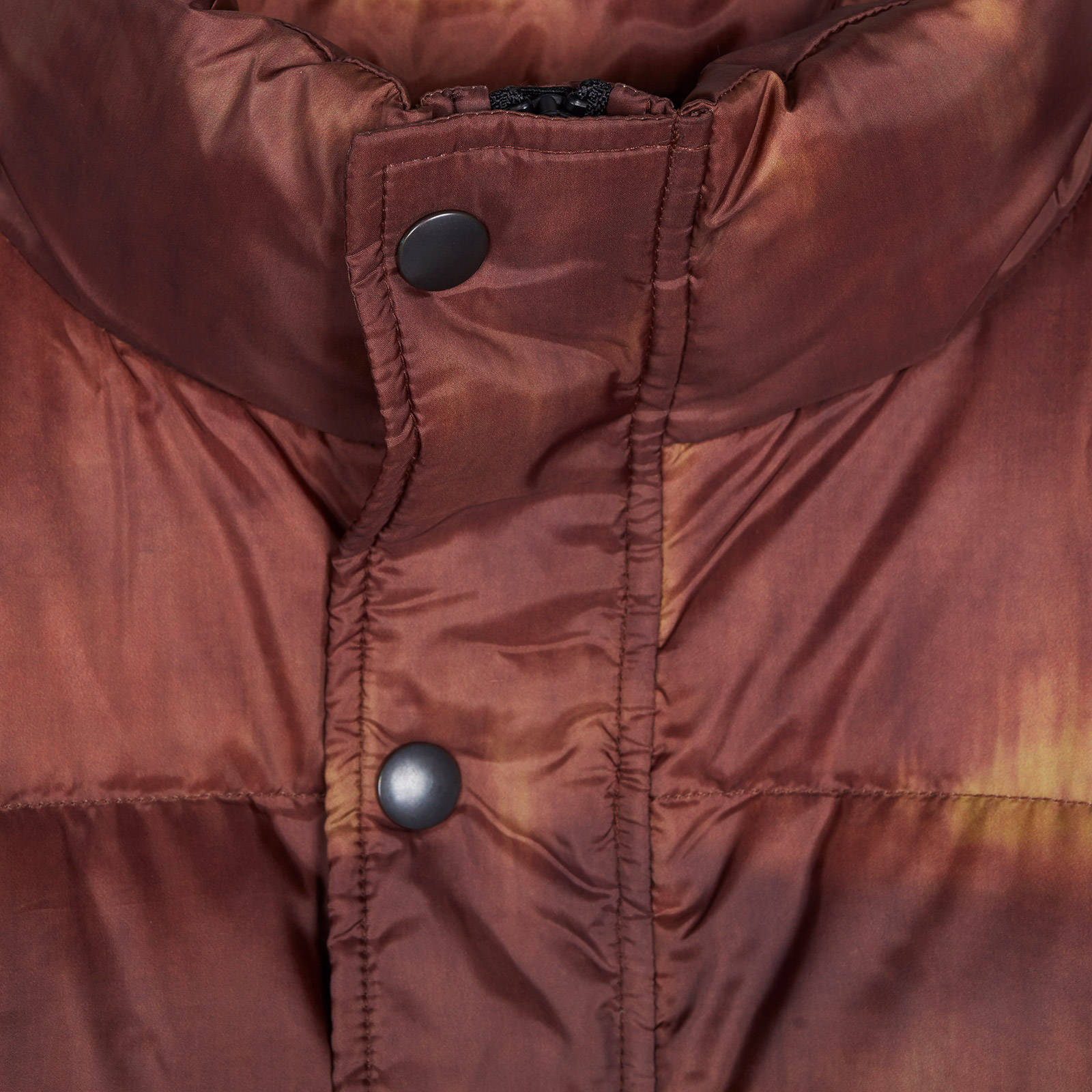 Stussy Aurora Puffer Jacket - Brown 
