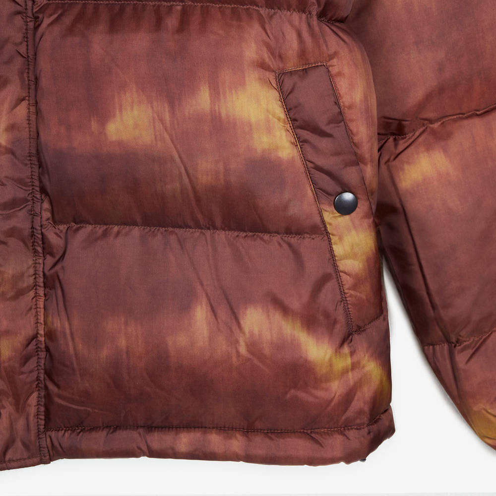 Stussy Aurora Puffer Jacket - Brown | The Sole Supplier