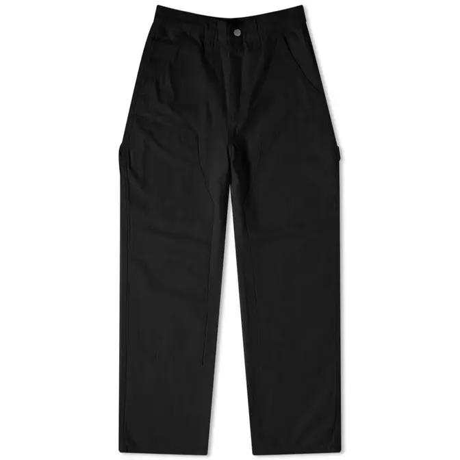 Stussy Canvas Work Pant Black Feature