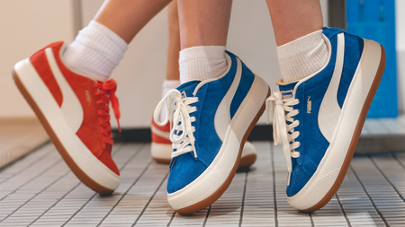 The Puma Suede Mayu is Your Next Go-To Chunky Sneaker The Puma Suede Mayu is Your Next Go-To Chunky Sneaker