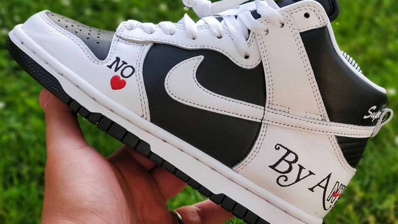 Supreme x Nike SB Dunk High "By Any Means"