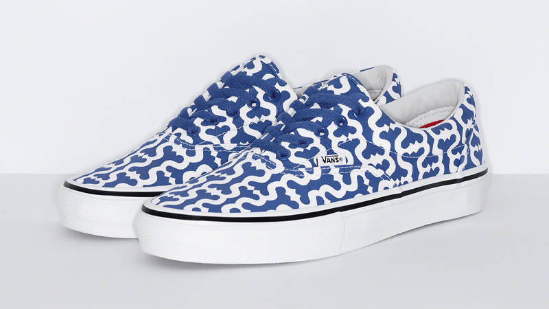 Supreme x Vans Skate Era Navy Front