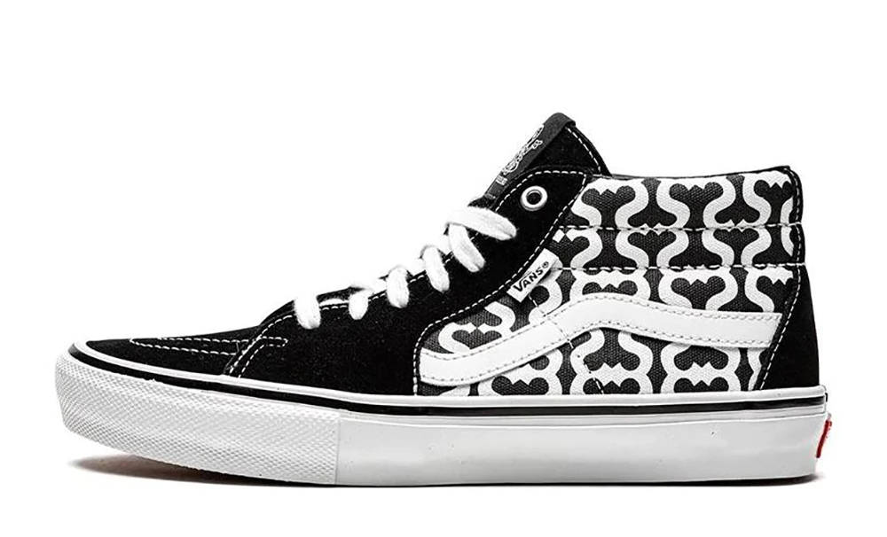 Supreme x Vans Skate Grosso Mid Black