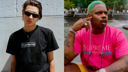 Supreme Summer 2021 Tees Release Includes the KAWS Chalk Box Logo Supreme Summer 2021 Tees Release Includes the KAWS Chalk Box Logo